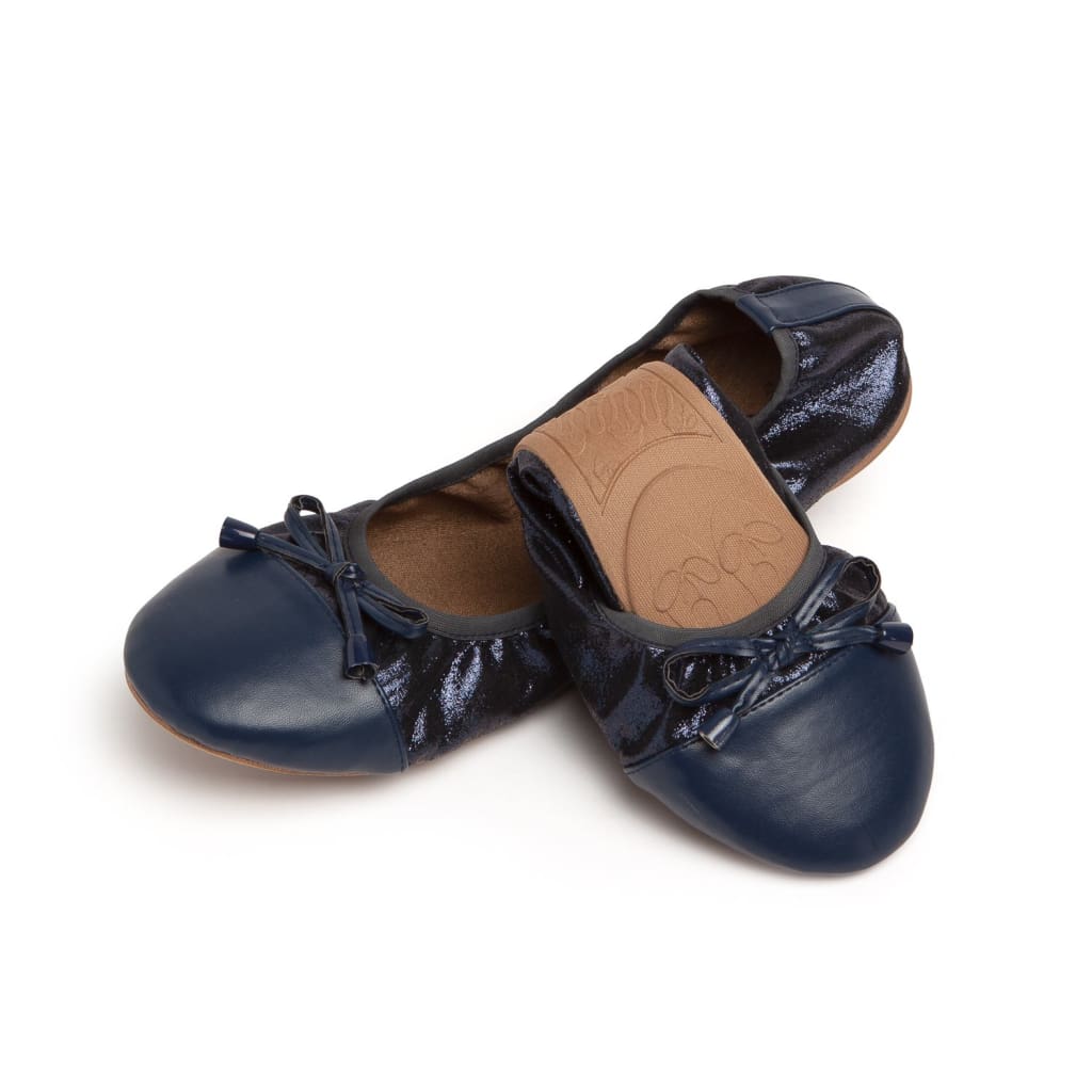 navy blue flat dress shoes Navy blue suede ballet flats